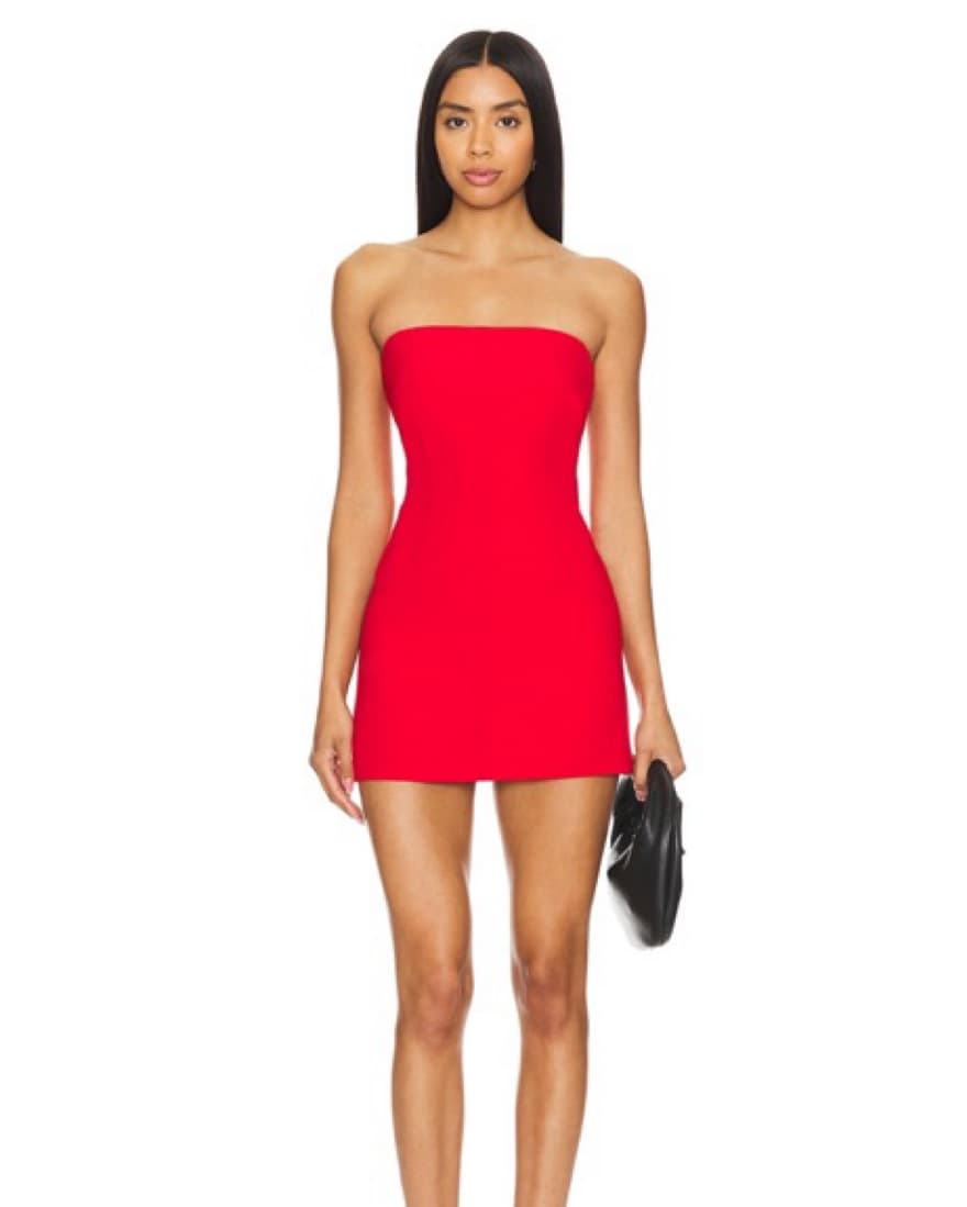 Red Mini Revolve Formal Dress - Image 2