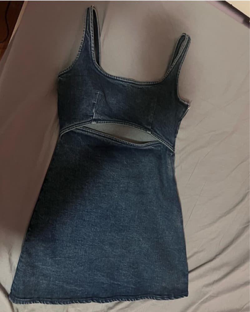 Zara Denim Dress - Image 2
