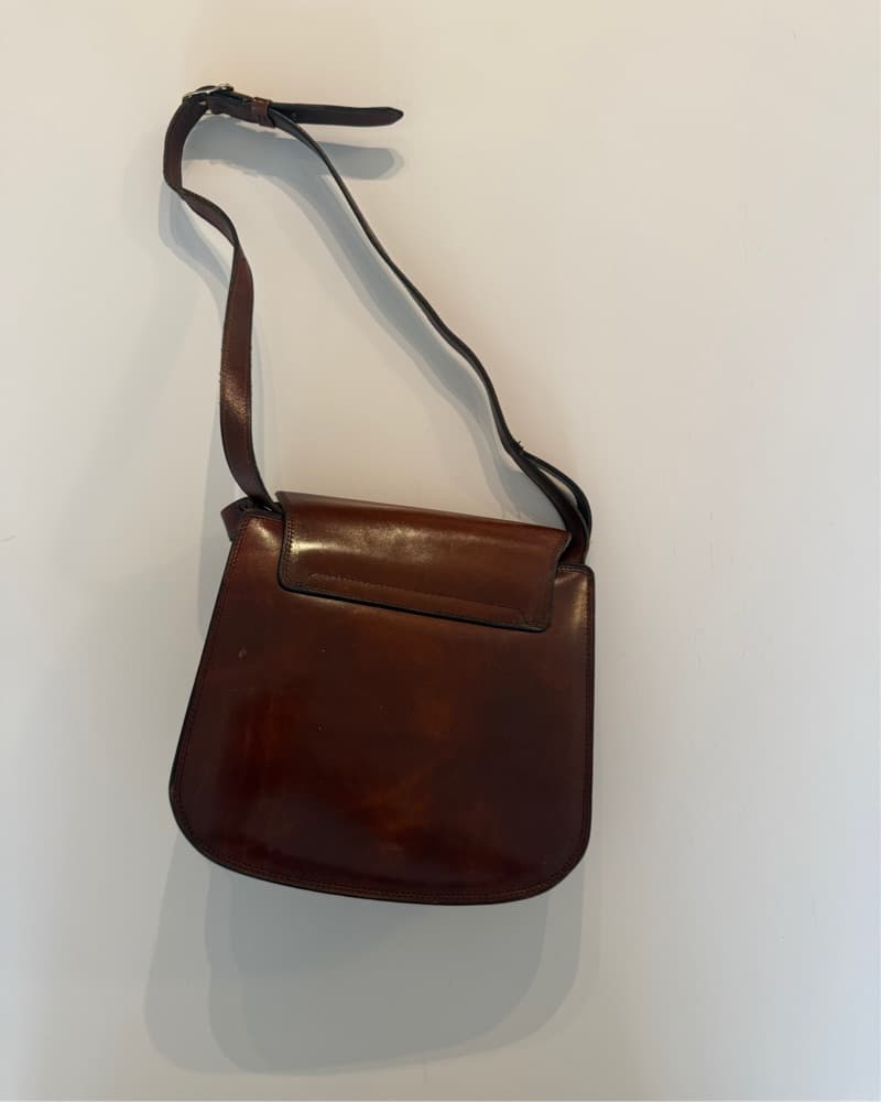 Italian Leather Crossbody  - Image 3