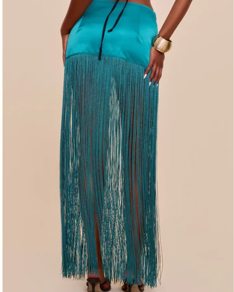 Pretty Little Thing Tassel Mini Skirt - Image 2