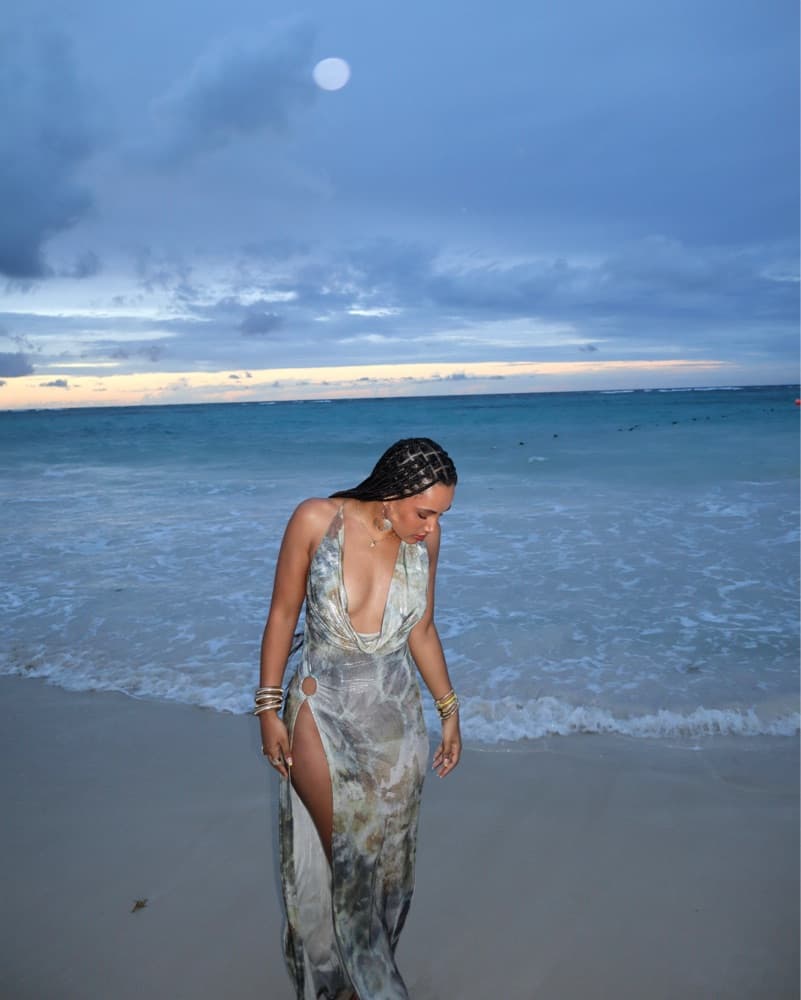 Jaded London Vixen Trim Maxi Dress - Image 3