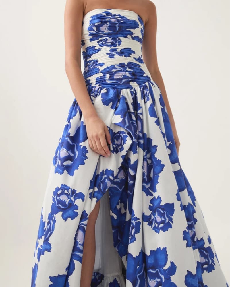 Aje Floral Printed Maxi Dress - Image 4