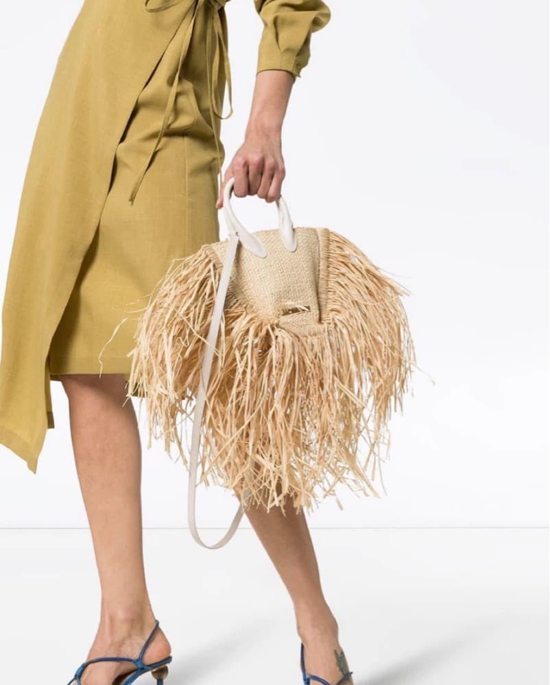 Jacquemus Le Petit Raffia Tote - Image 1