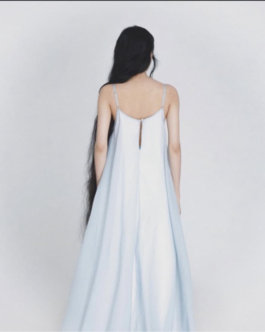 Jellyfish Gown Light Baby Pastel Blue - Image 4