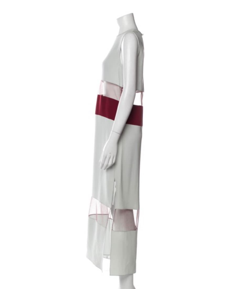 Wes Gordon Silk Long Dress - Image 3