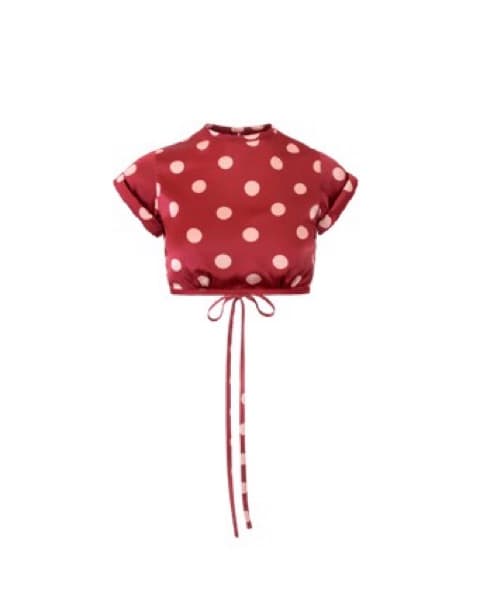 Orseund Iris LE CLUB POLKA DOT RED/PINK - Image 1