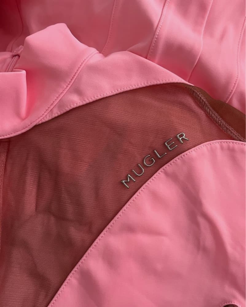 Mugler x H&M Cutout Pink Mini Dress - Image 3