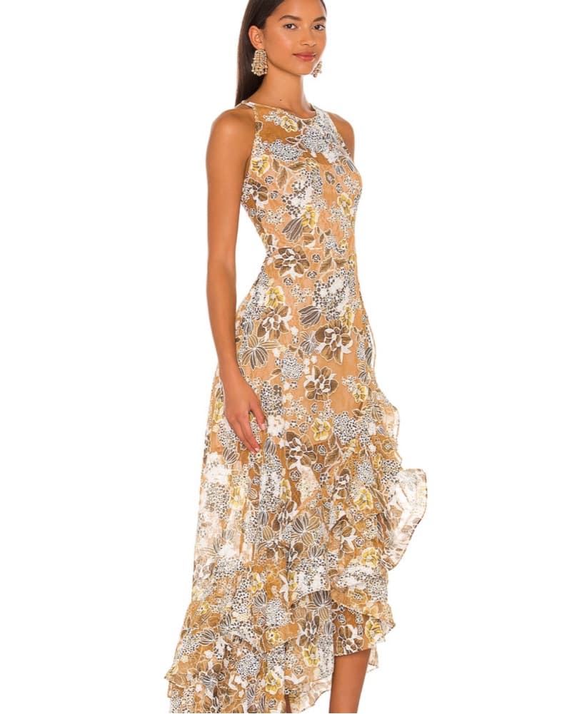 Vibrant Floral Maxi Dress - Image 2