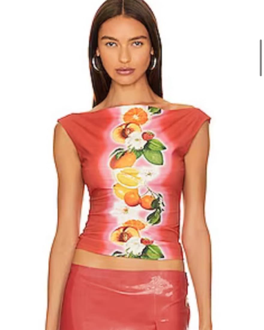 Miaou Red Fruit Top - Image 1
