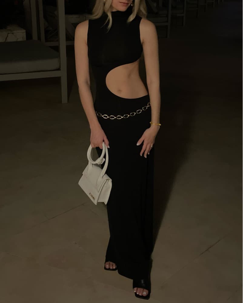 At First Sight Studio Maxi Cut Out Dress - Image 4