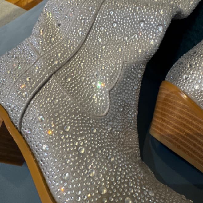 Bedazzled Cowgirl Boots - Image 2