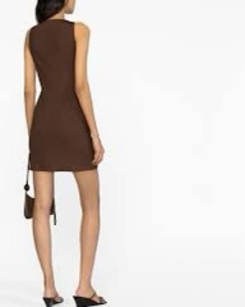 Brown Reformation Mini Dress - Image 2