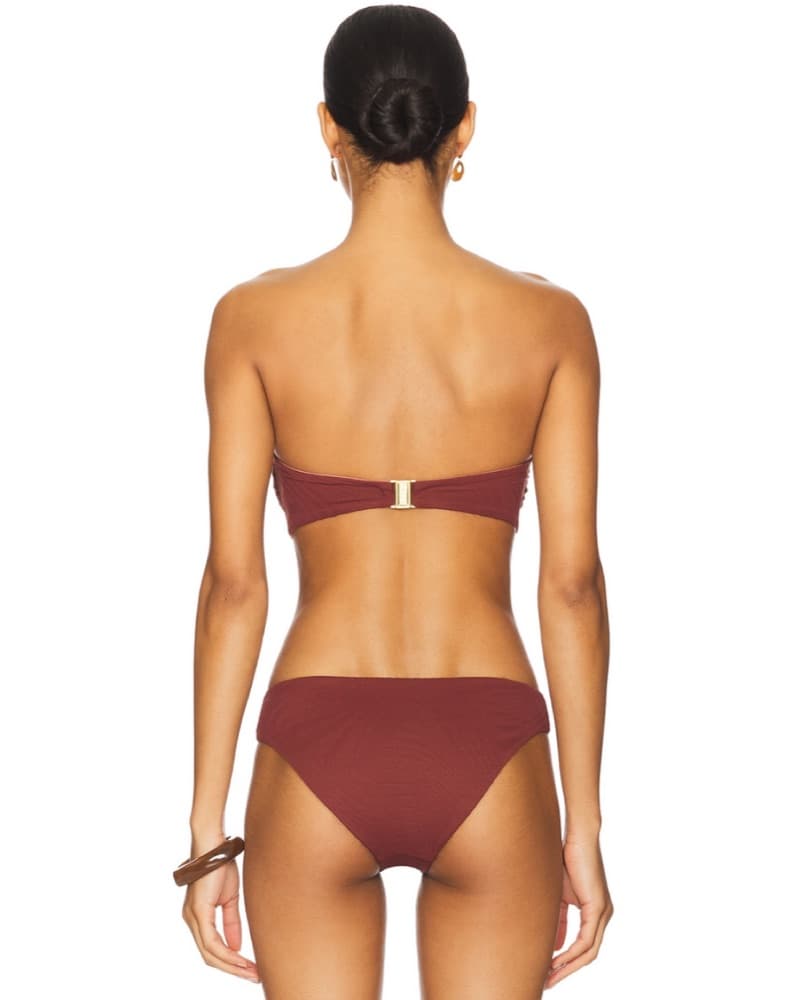 Eli Bikini Top in Fudge - Image 2