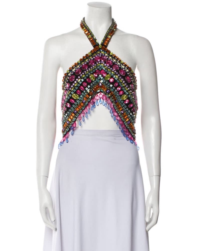 Crystal Embellished Top  - Image 2