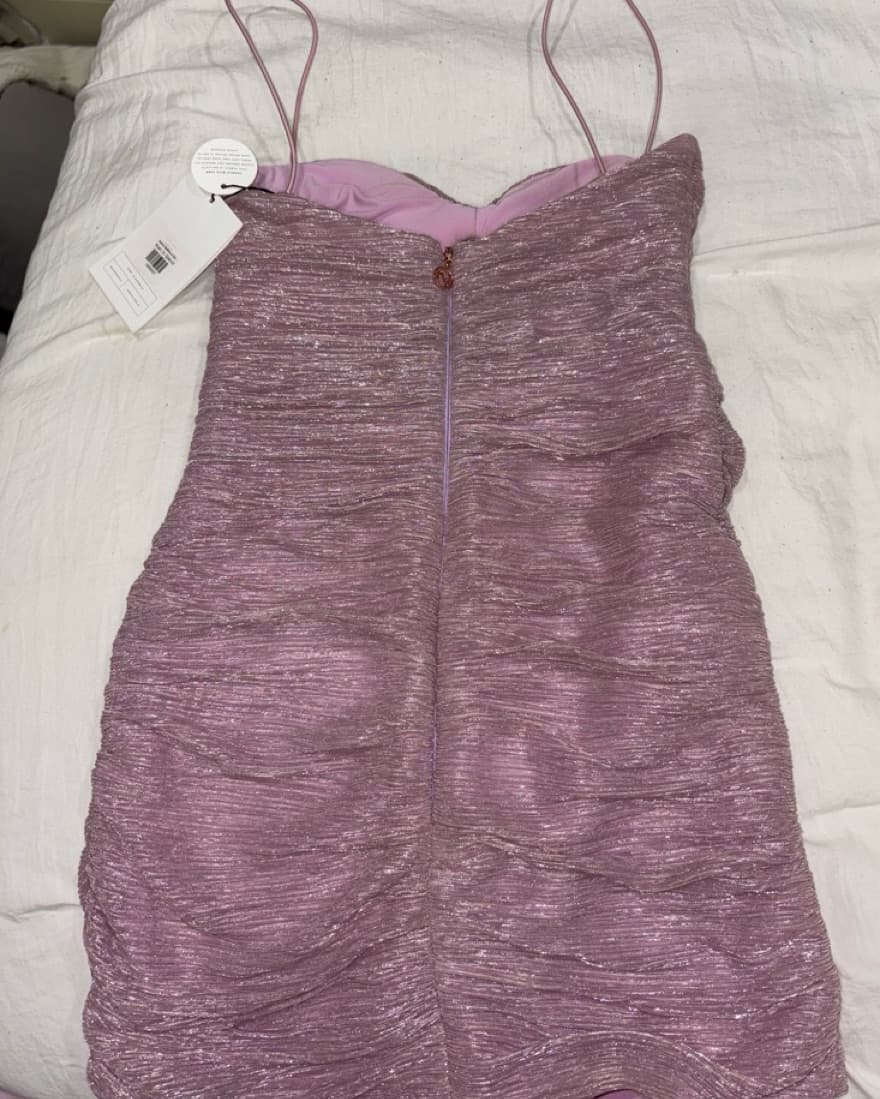 Purple Nookie Spellbound Mini Dress - Image 4