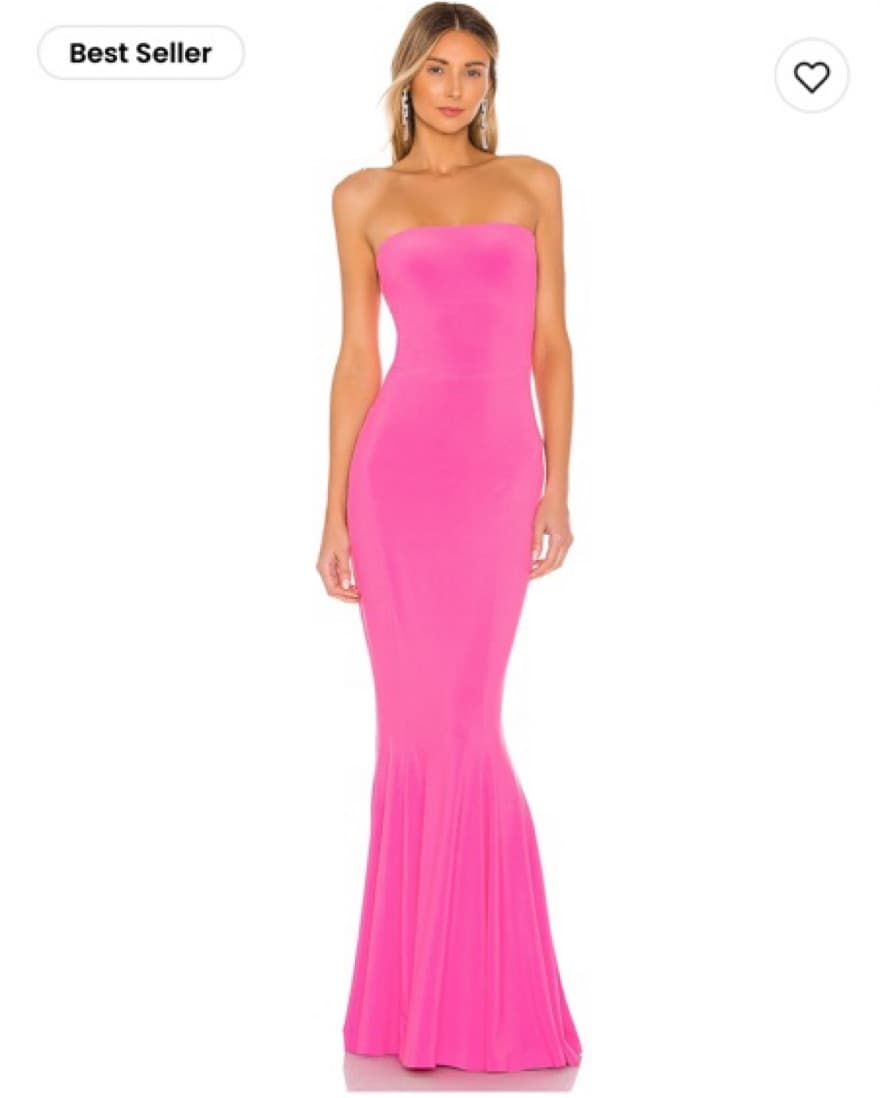 Strapless Fishtail Gown - Image 1
