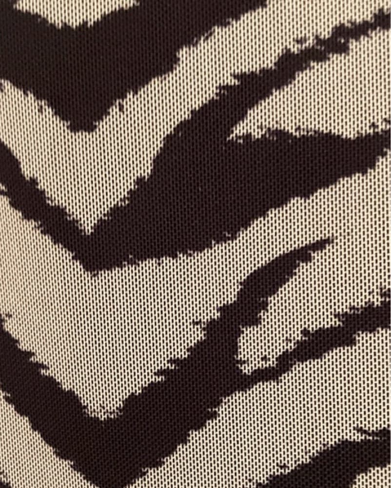 Zebra Mesh Dress - Image 3