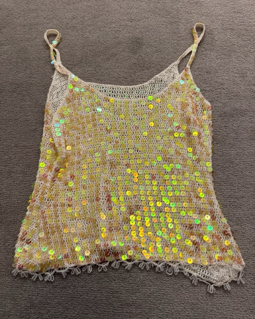 Vintage Sparkly Top - Image 1