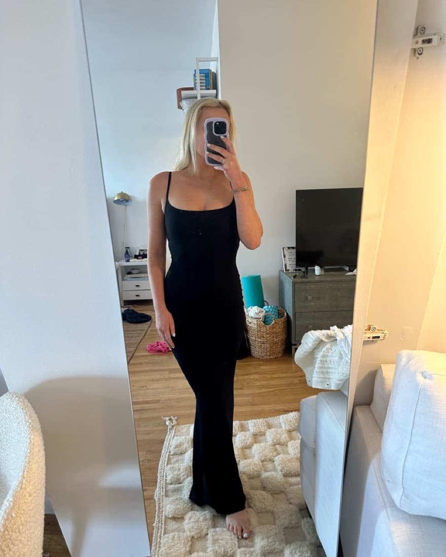 Skims Long Slip Dress - Image 1