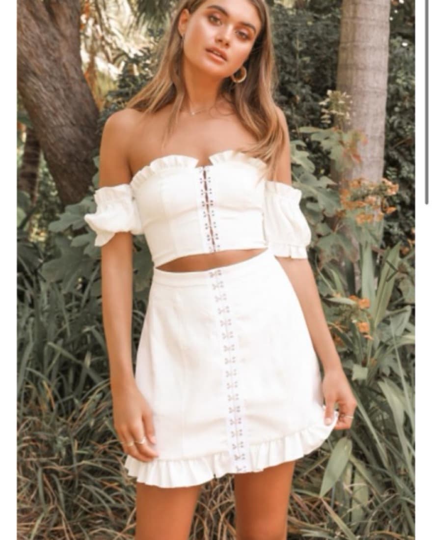 Showpo Two Piece White Set - Image 4