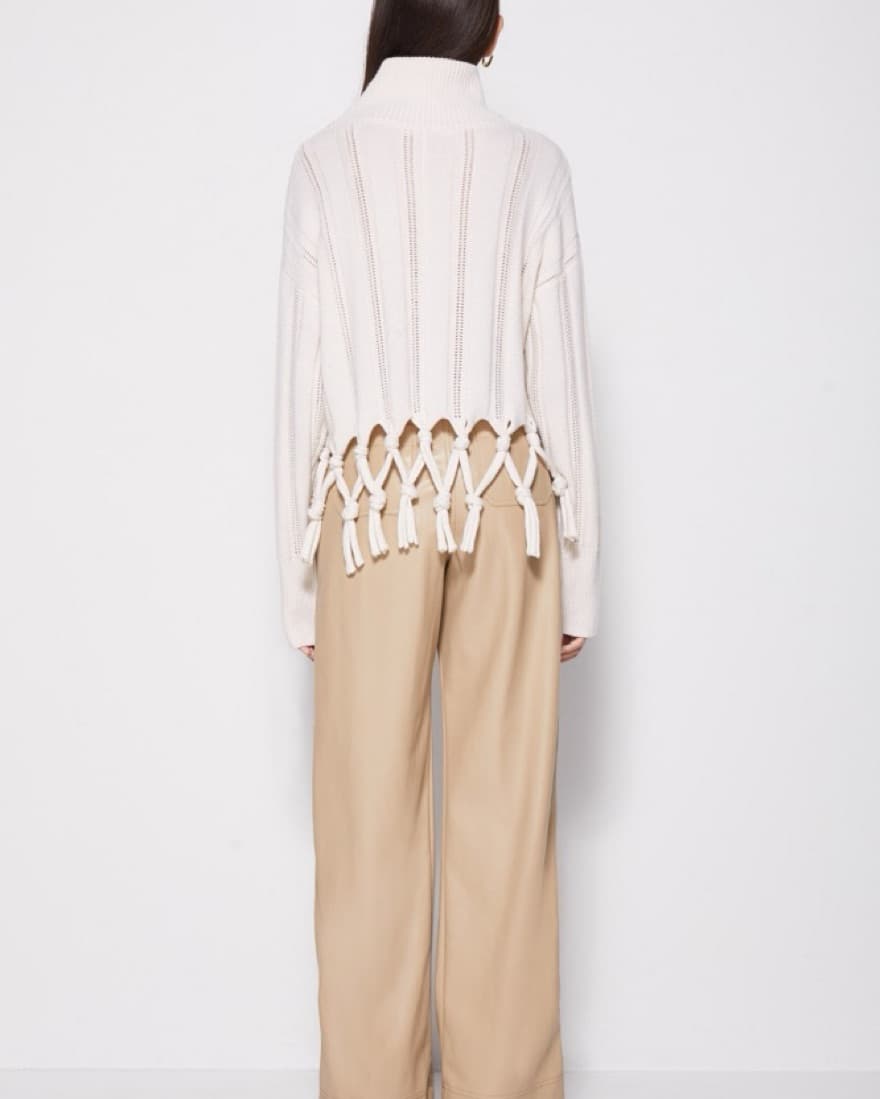 Simkhai chunky Sweater With Fringe - Image 4