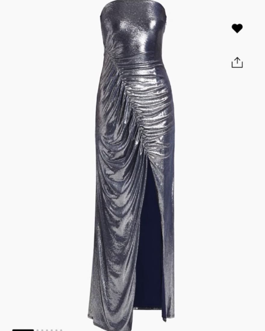 Ramy Brook Samson Metallic Gown - Image 2