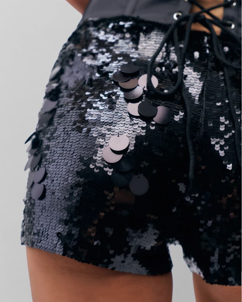 Guizio Paillette Shorts - Image 2