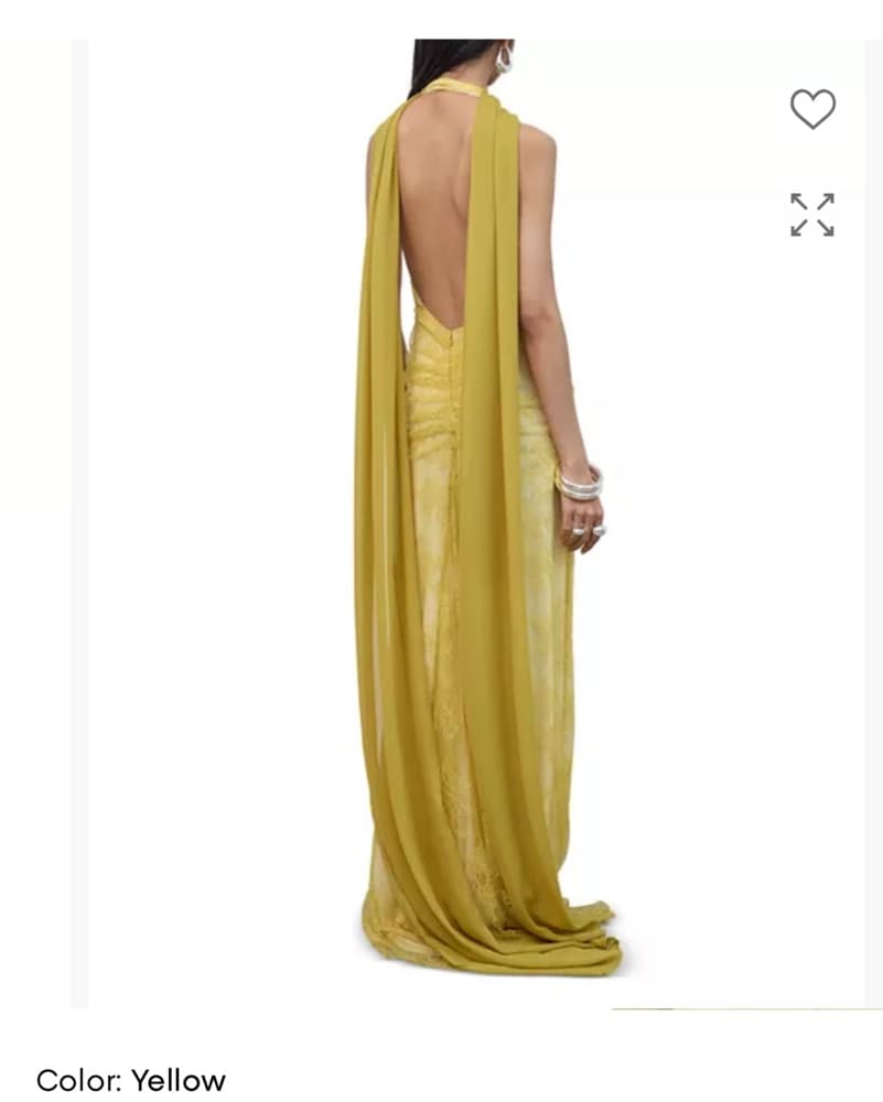 Amora Backless maxi Dress  - Image 2