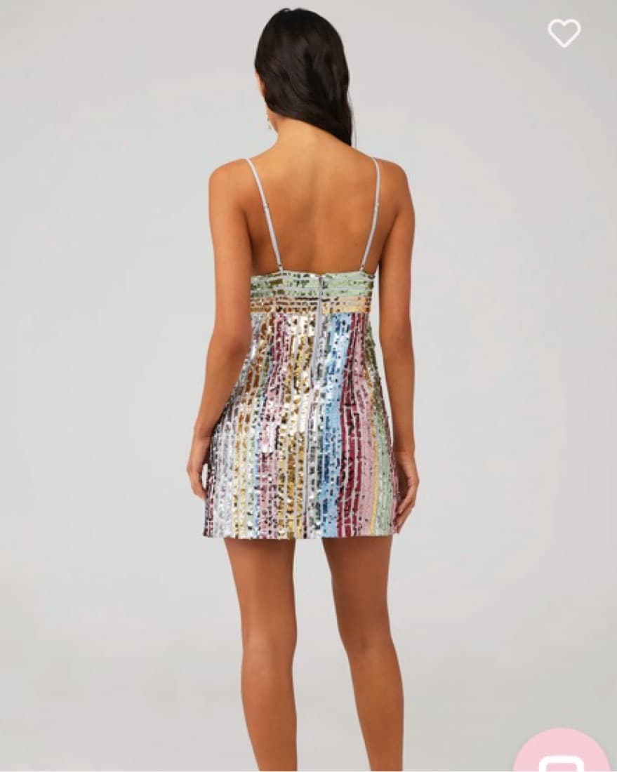 Saylor Mini Sequin Dress - Image 2