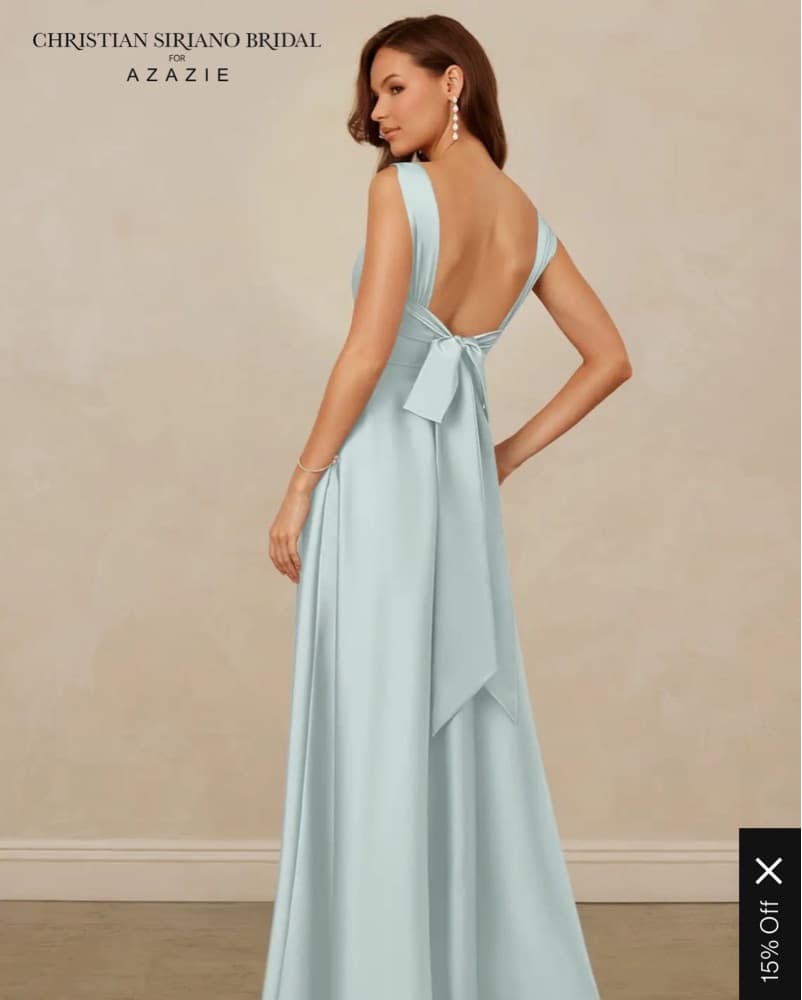 CHRISTIAN SIRIANO BRIDAL FOR AZAZIE 1001 - Image 2