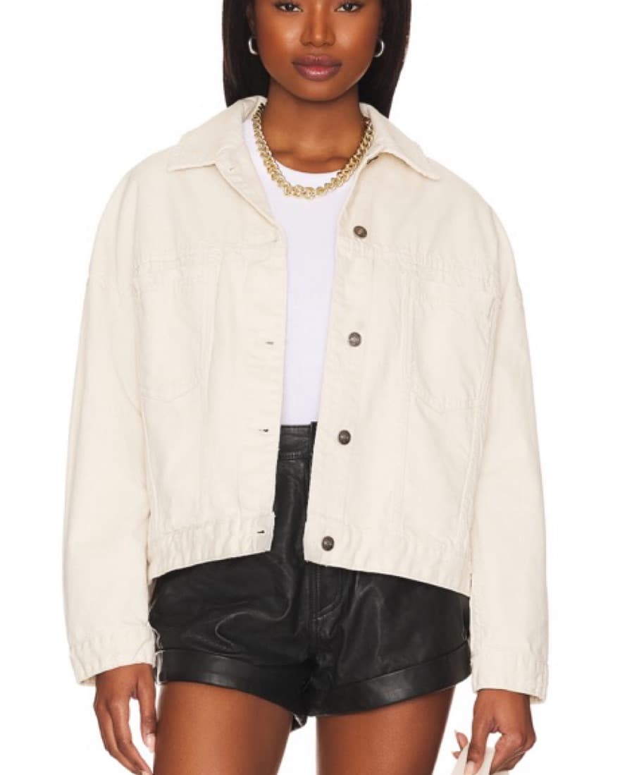 Cream FP Denim Jacket  - Image 1