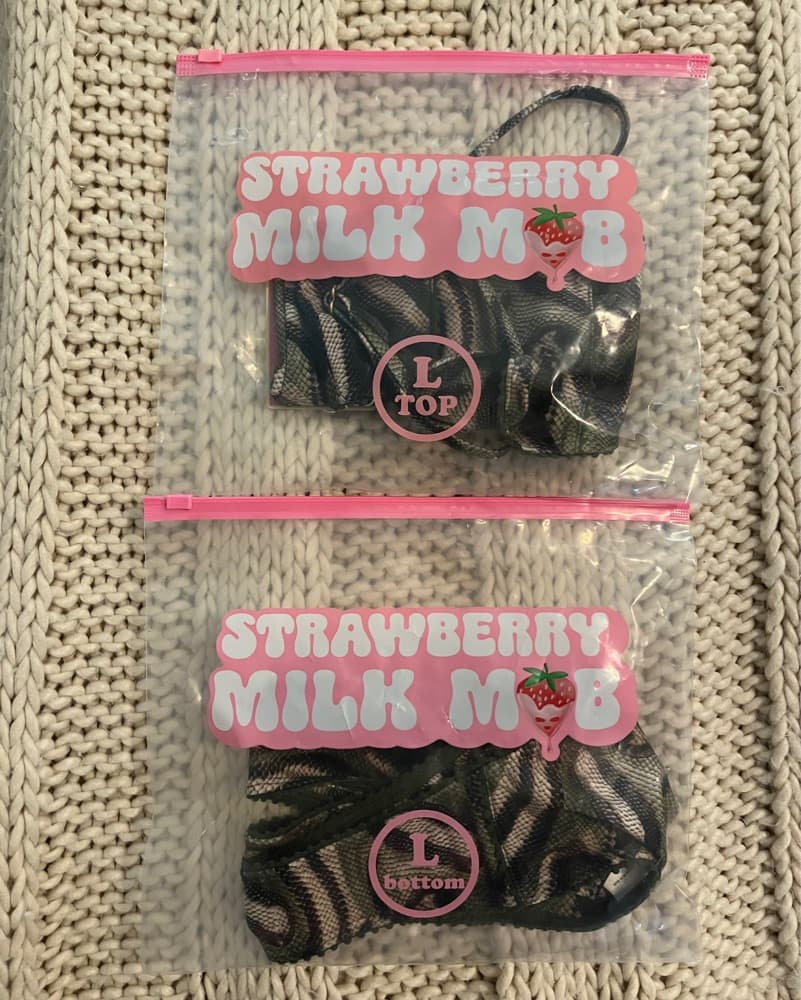 Strawberry Milk Mob Bikini - Image 2