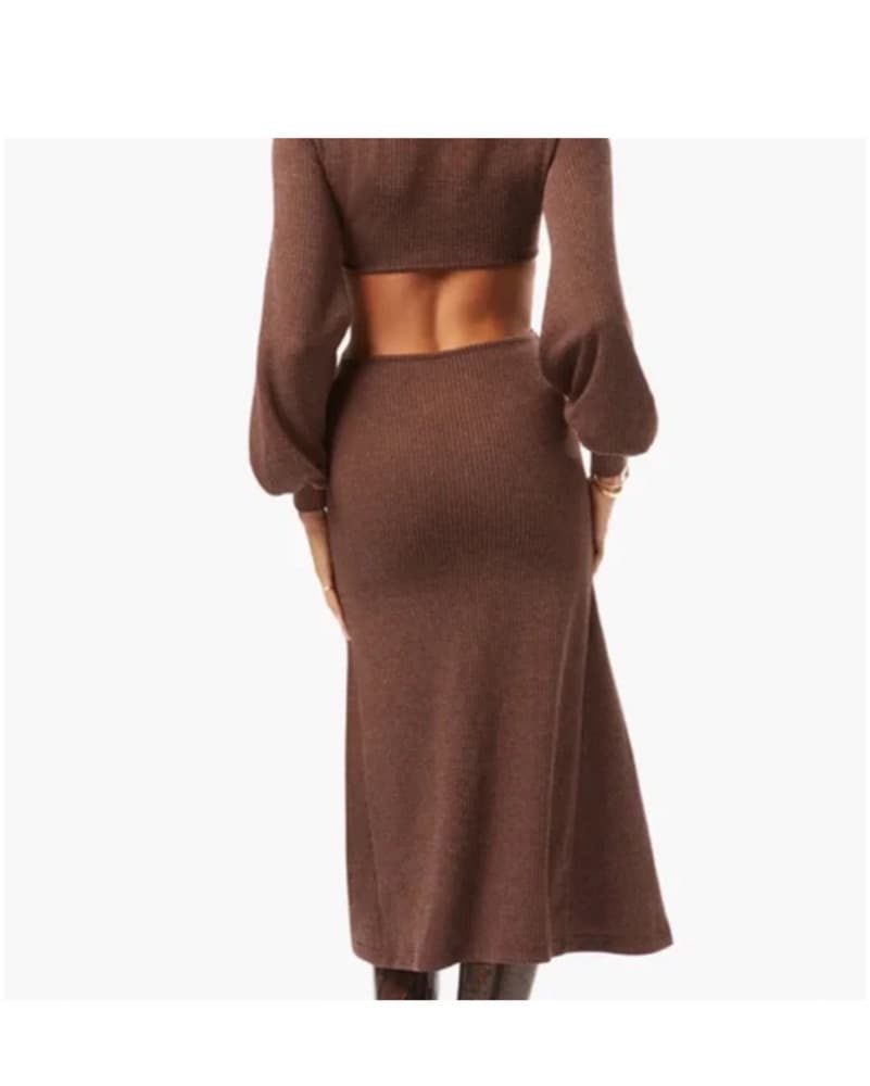 Weworewhat Cutout Sweater Dress - Image 3