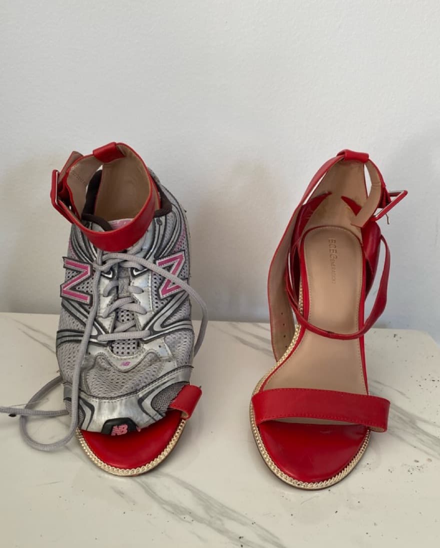 Reworked Sneaker Stilletos - Image 2
