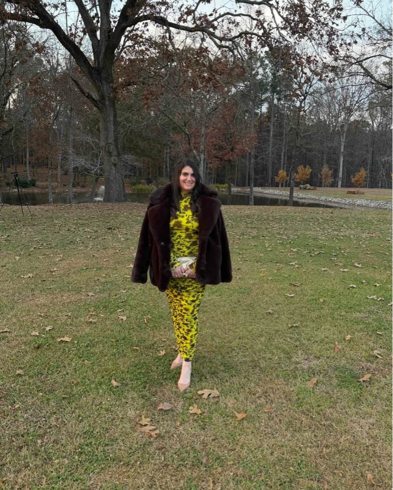 AFRM Cruz Long-Sleeve Maxi Dress - Image 1