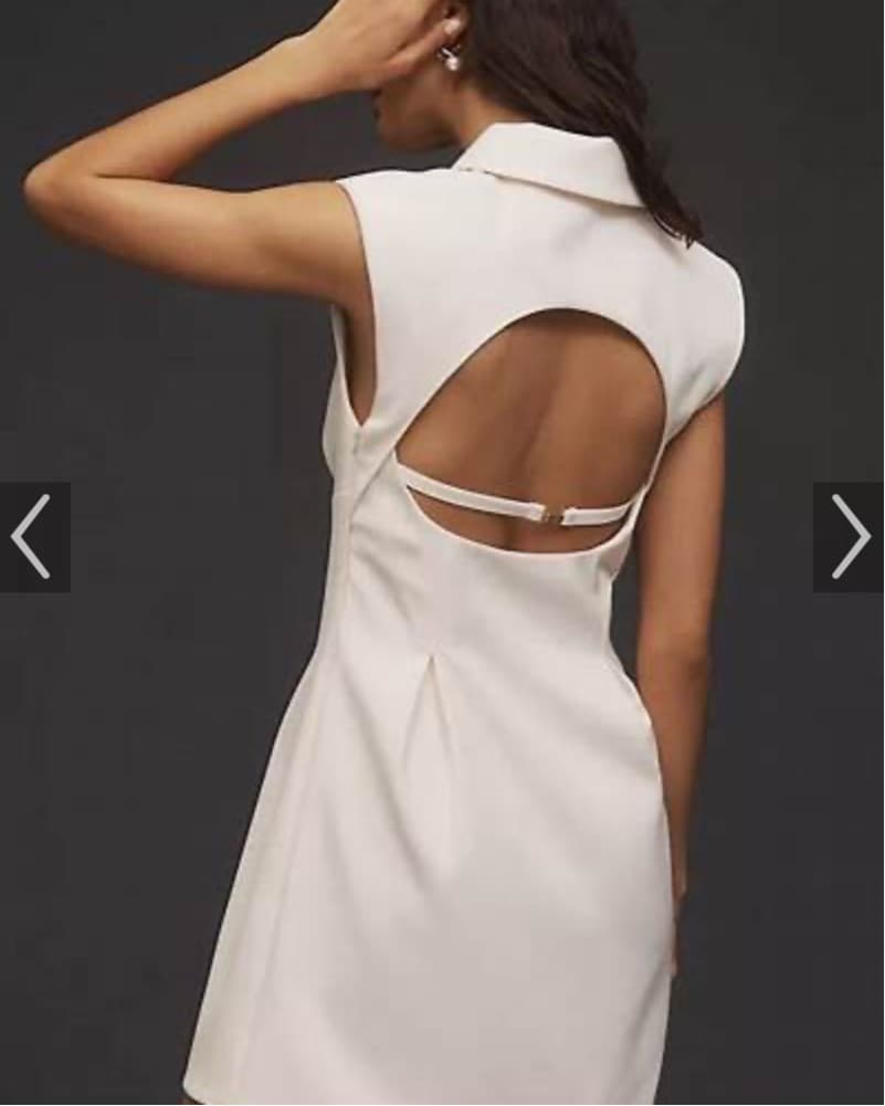 AMUR Ava Cady Open-Back Blazor mini - Image 3