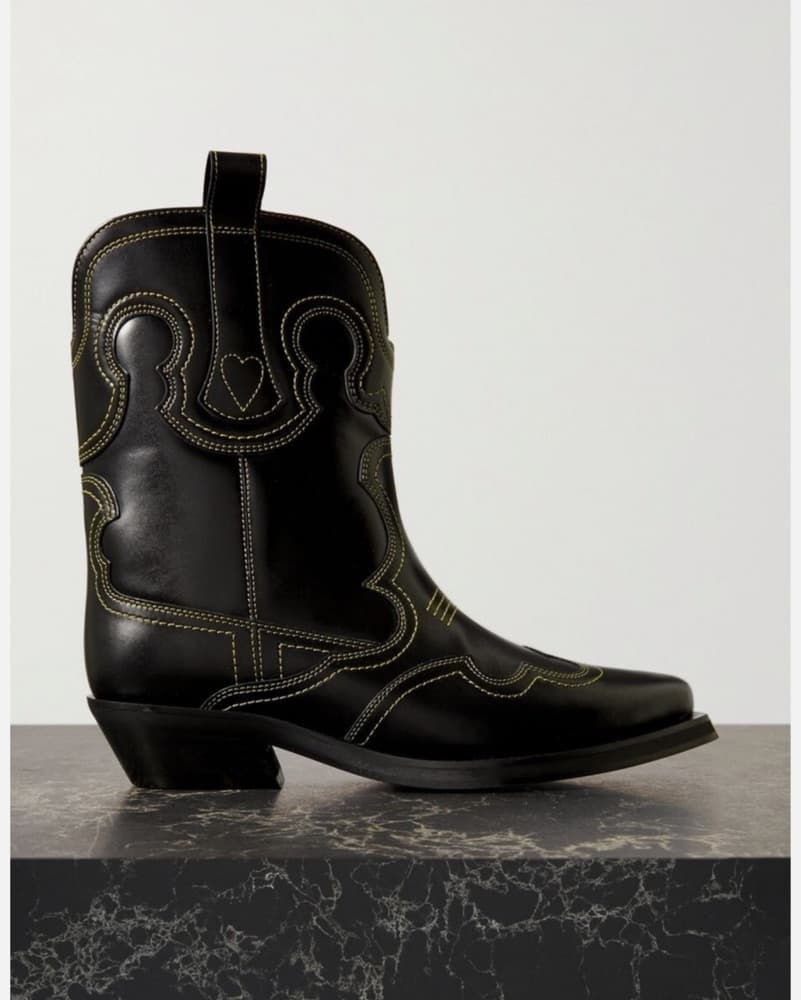 Ganni Cowboy Boots - Image 2