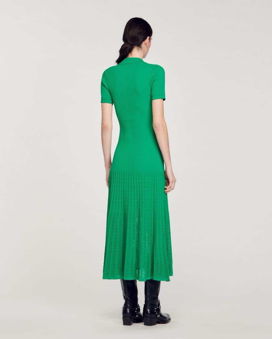 Sandro Knit Maxi Dress - Image 2