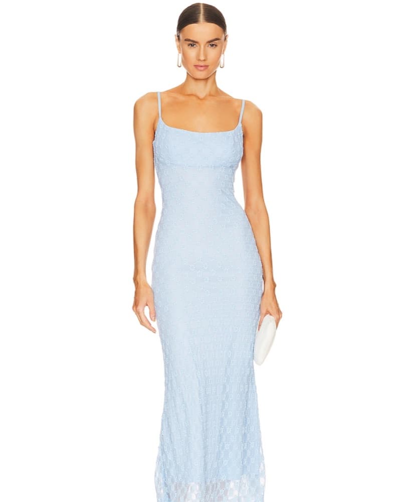 Adoni Mesh Midi Dress - Image 1