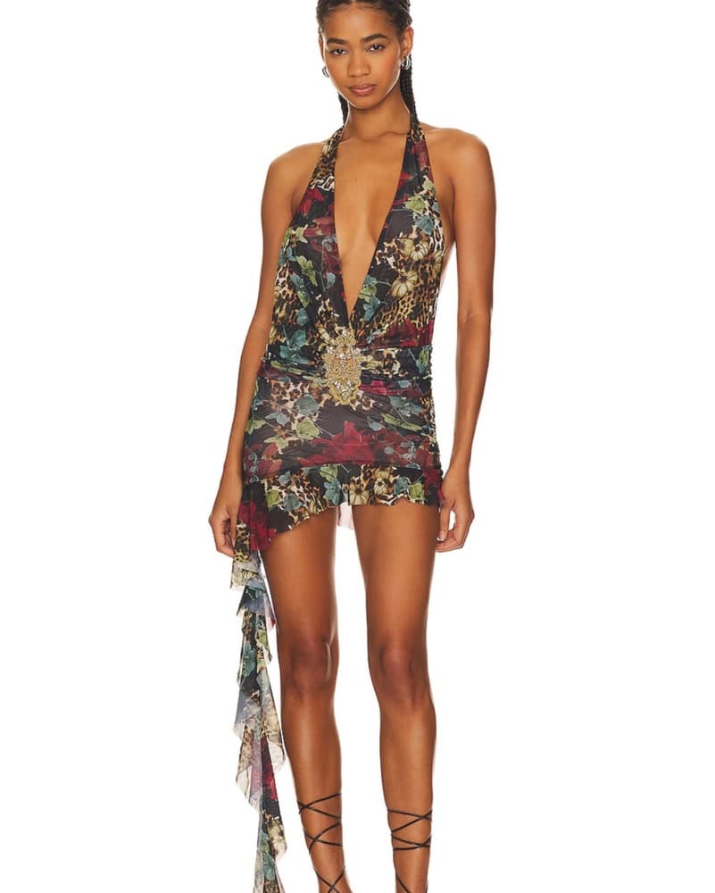 Jaded London Plunge Halter Mini  - Image 2