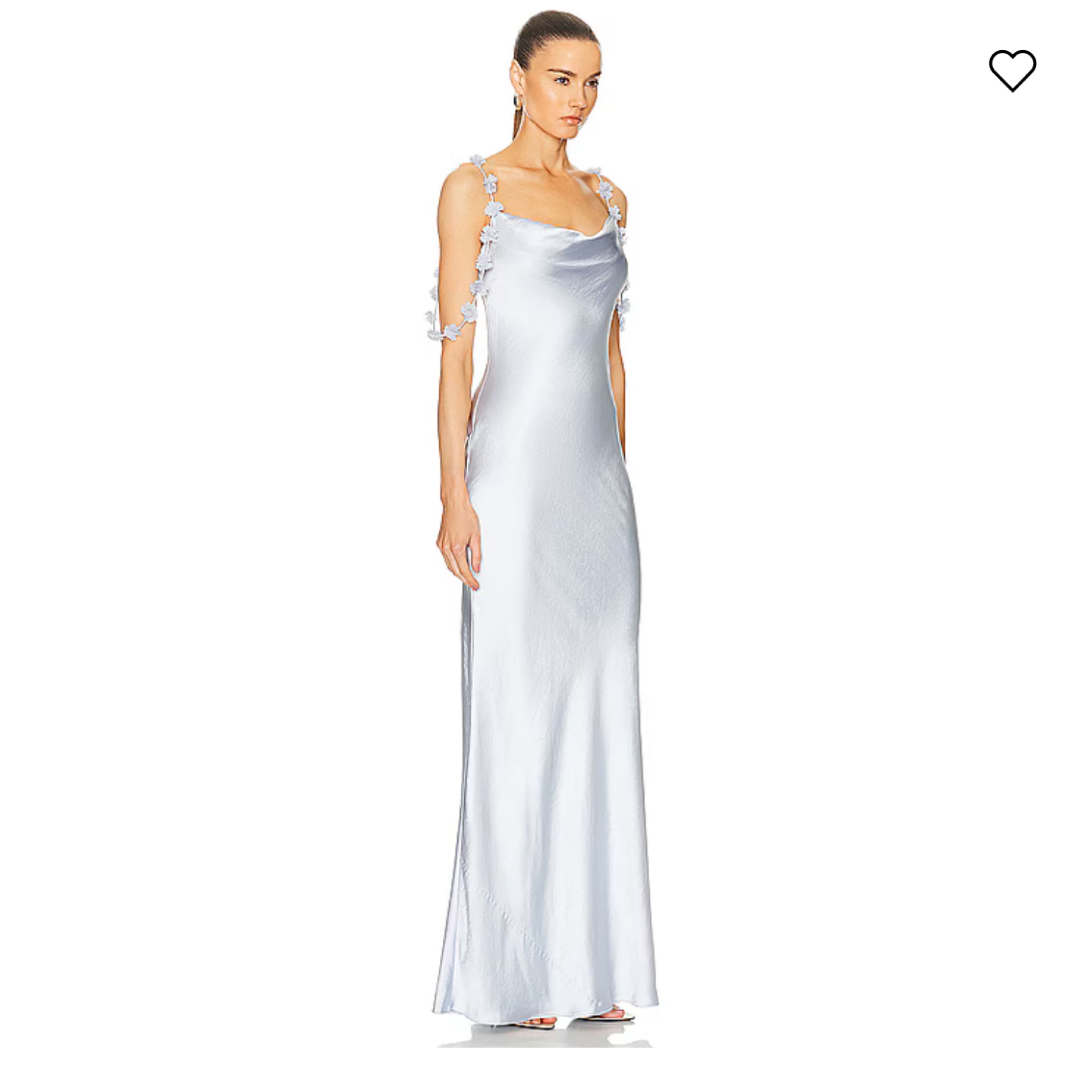 FWRD - Pale Blue Formal Dress - Image 3