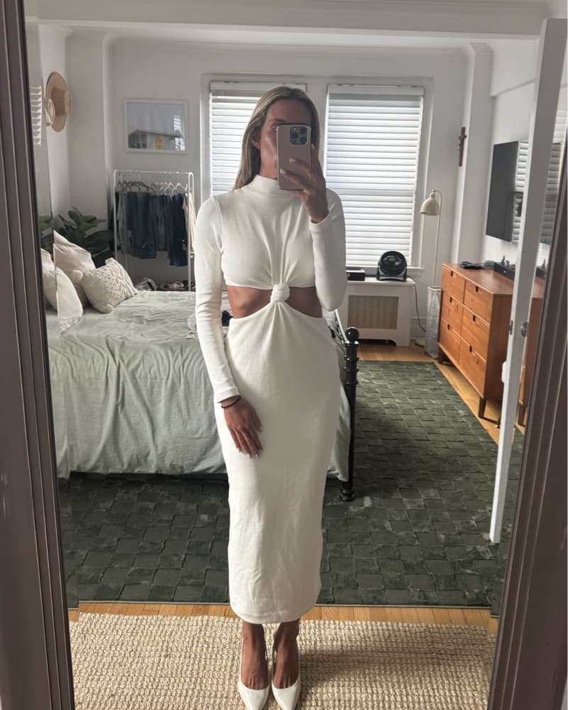 PatBo Long Sleeve Cutout Dress - Image 2