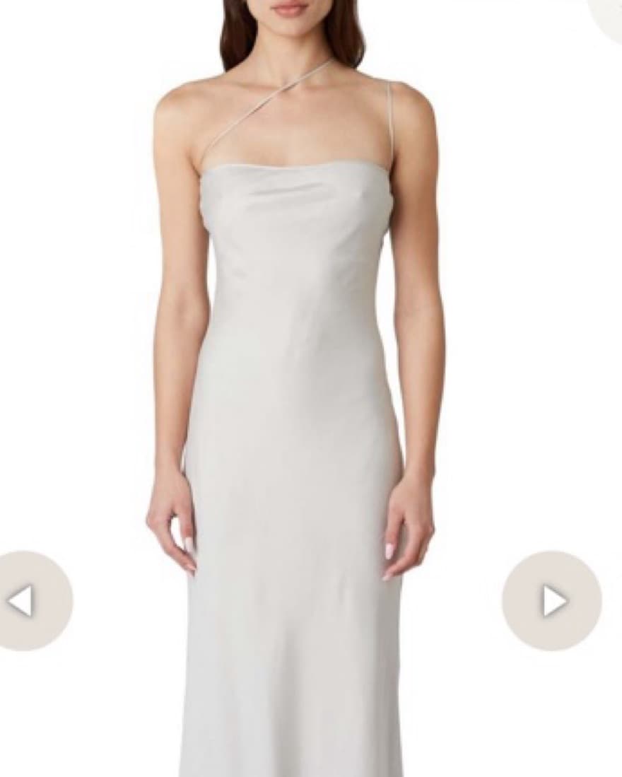 NIA marmont dress soft silver - Image 3
