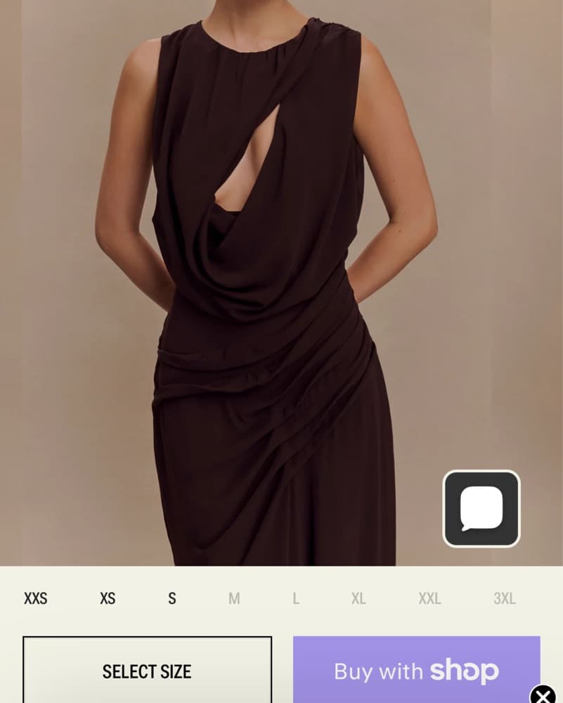 Meshki Oria Brown Dress - Image 3