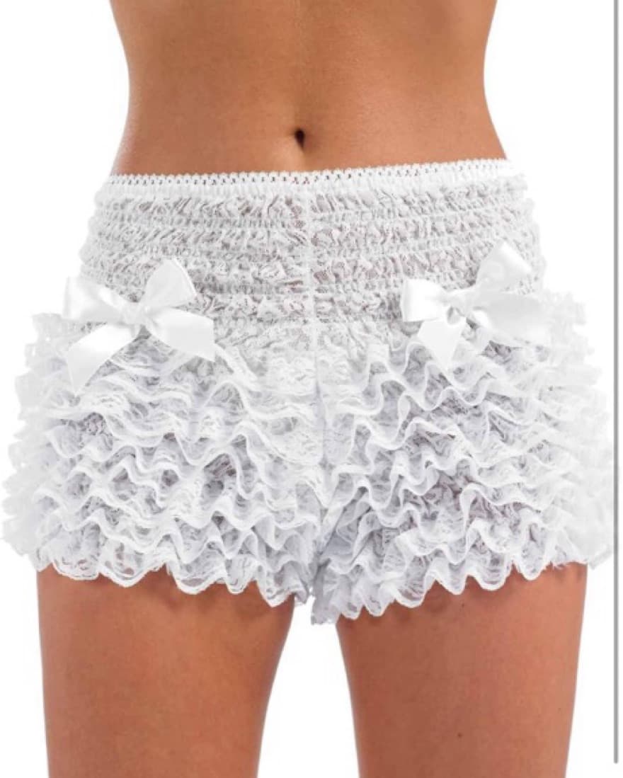 White Bloomer shorts  - Image 1