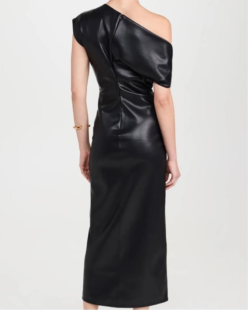 Rag&Bone Eleanor Faux Leather Dress - Image 2