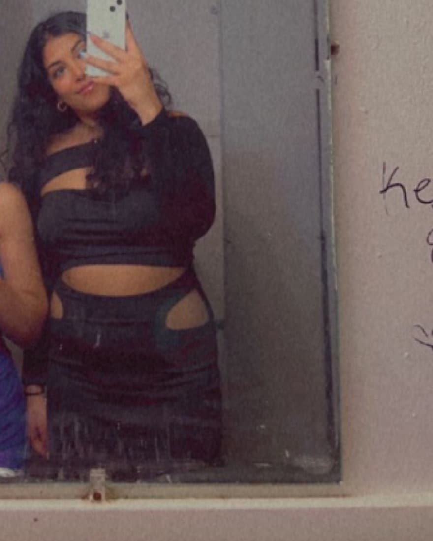 Black Cutout Dress  - Image 3