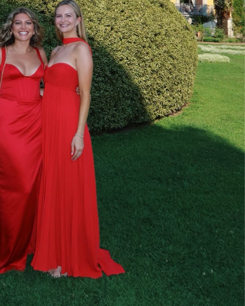 Red DELPHI Daphine Gown - Image 1