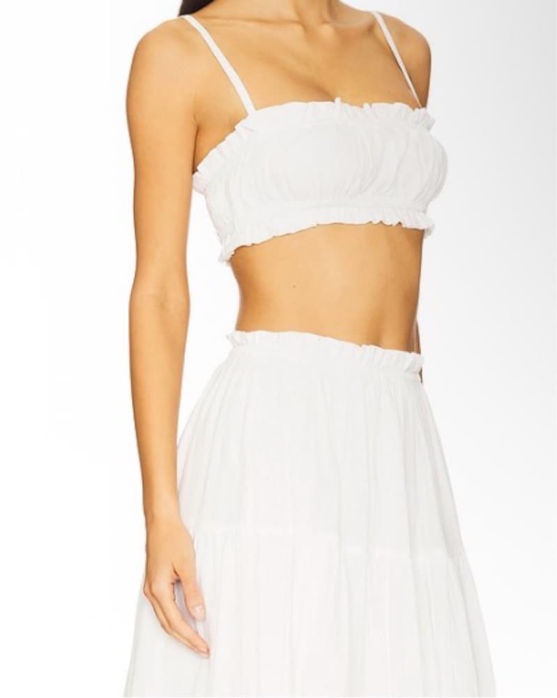 Elegant White Two-Piece Set - Image 2