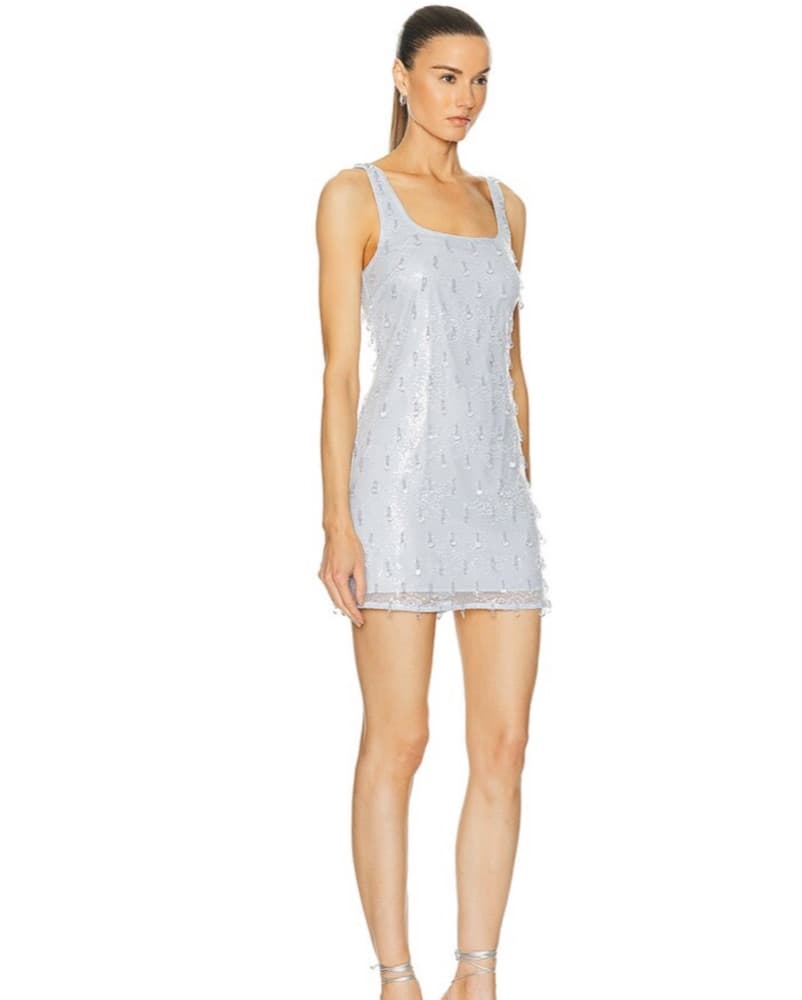 Simkhai Beaded Mini Dress - Image 2